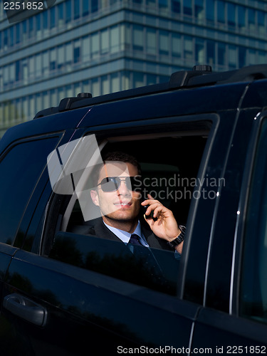 Image of Outdoor Businessman