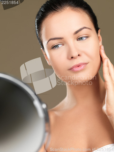 Image of Beauty on natural background