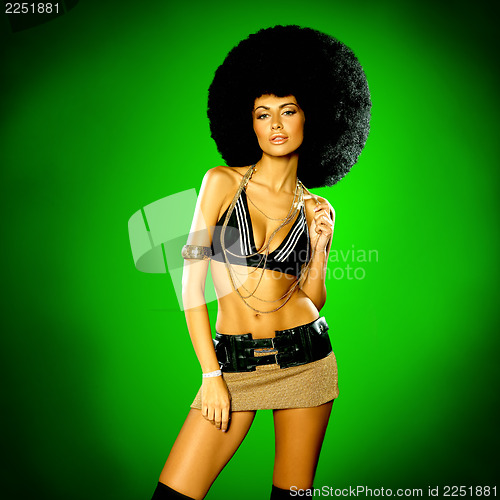Image of Afro Girl