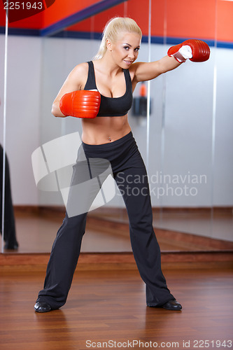 Image of Woman at the gym