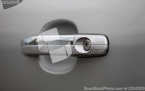 Image of car door handle