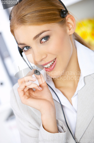 Image of Business Woman in Office