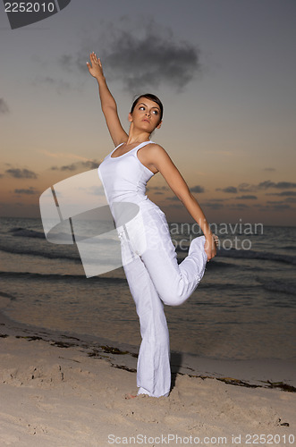 Image of Fitness at sunset