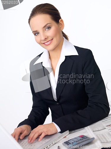Image of Cute Business Woman