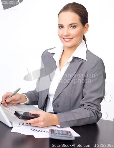 Image of Cute Business Woman