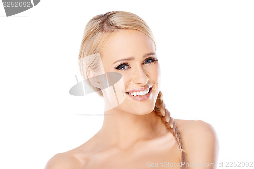 Image of Beauty portrait of blond woman