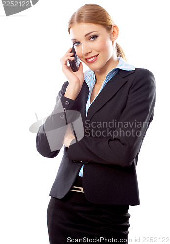 Image of Blond Businesswoman