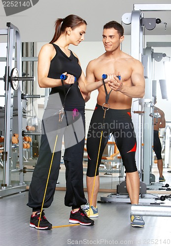 Image of Couple at the gym