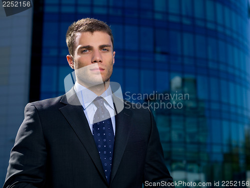 Image of Outdoor Businessman