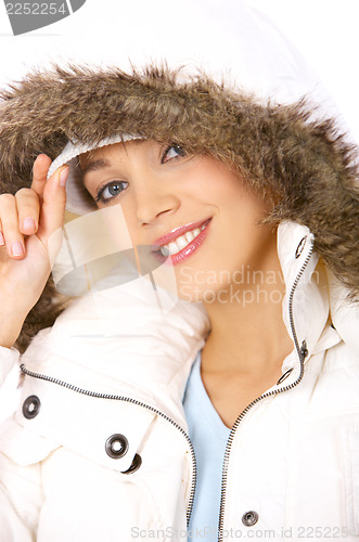 Image of Fur hood