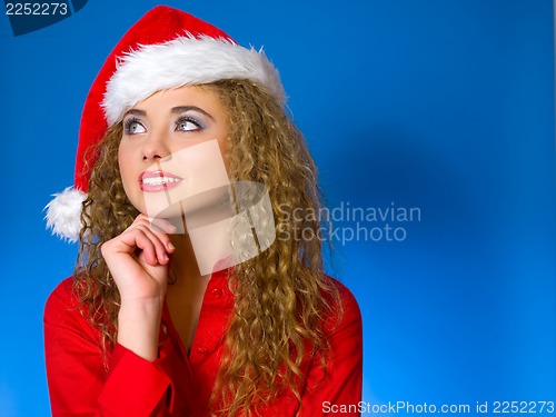Image of Christmas Blond Chick
