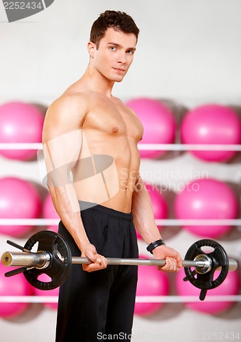 Image of Man at the gym