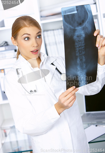 Image of Female doctor in surgery