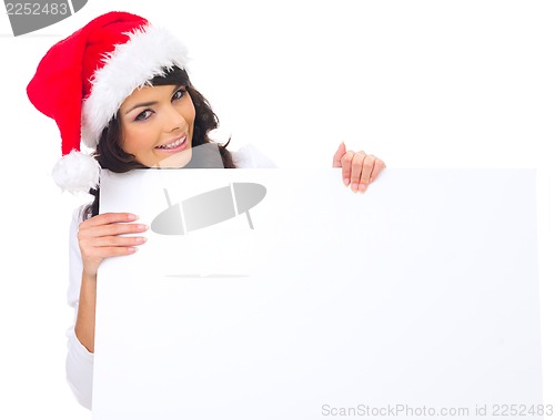 Image of Christmas chick with board