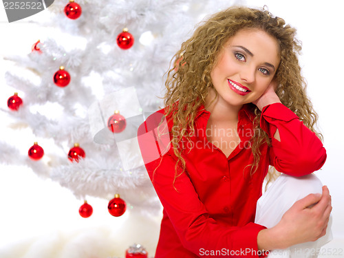 Image of Christmas Blond Chick