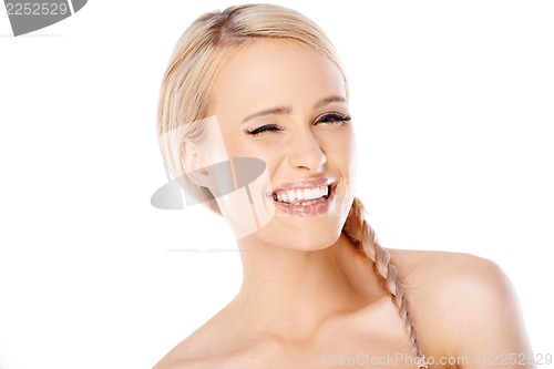 Image of Beauty portrait of blond woman