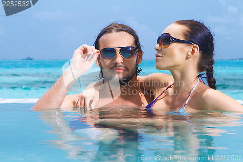 Image of Couple at Maldives