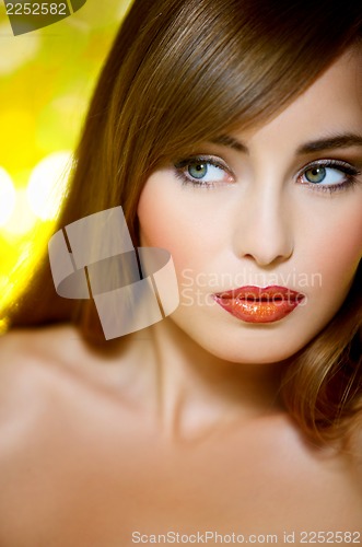 Image of Cute Teenage Girl