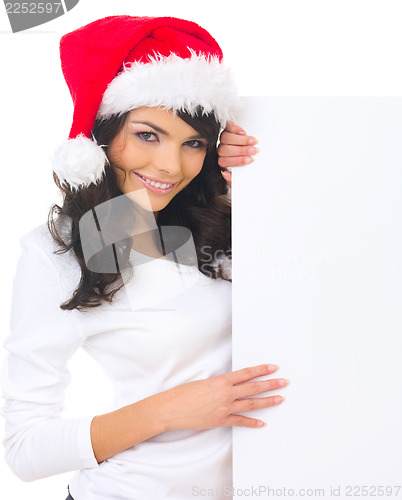 Image of Christmas chick with board