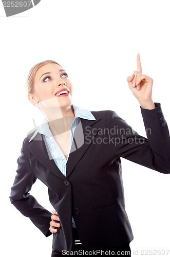 Image of Blond Businesswoman