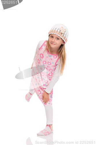 Image of Full length portrait of a funny girl
