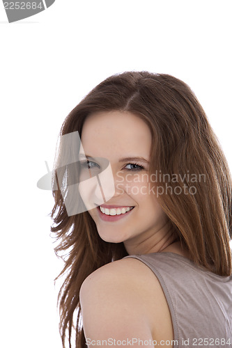 Image of Happy young woman