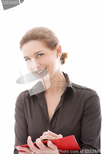 Image of Smiling businesswoman