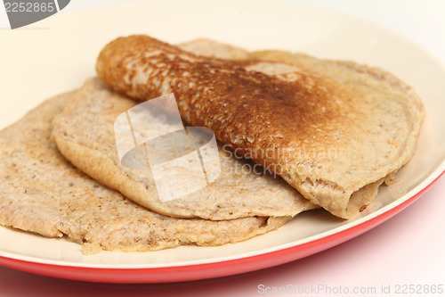 Image of North Staffs oatcakes side view