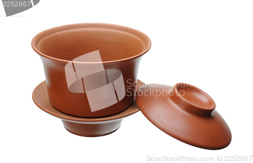 Image of Clay cup for tea infuser