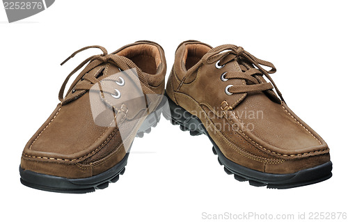 Image of Brown men's shoes