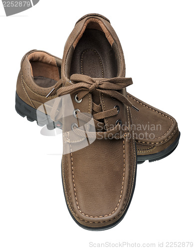 Image of Brown men's shoes