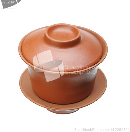 Image of Clay cup for tea infuser