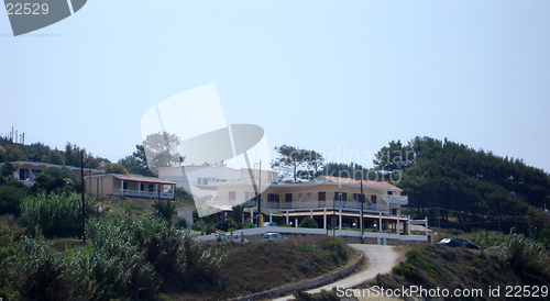 Image of Modern homes set in a hillside