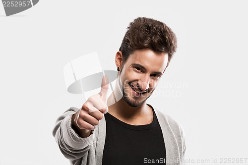 Image of Happy young man