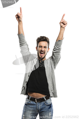 Image of Happy young man