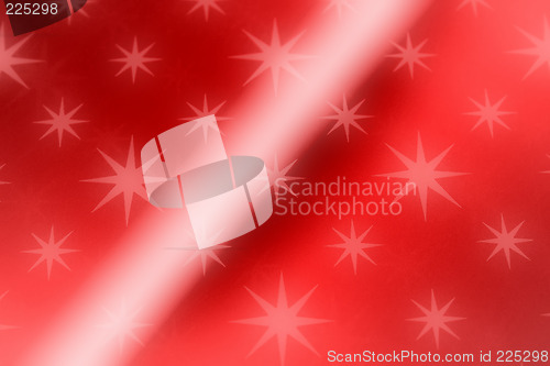 Image of red star background