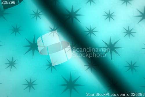 Image of blue star background