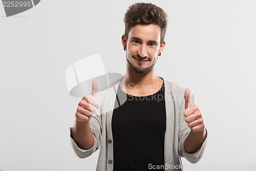 Image of Happy young man