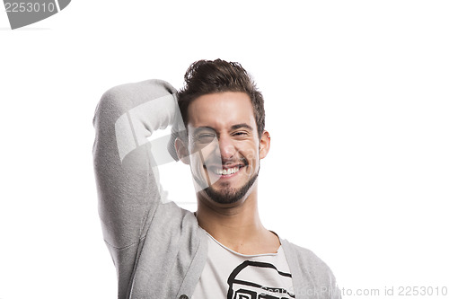 Image of Man laughing