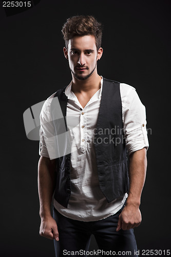 Image of Fashion young man