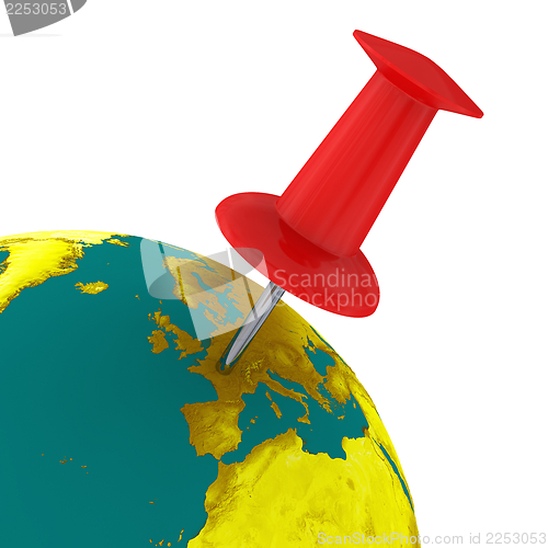 Image of Pinned Europe