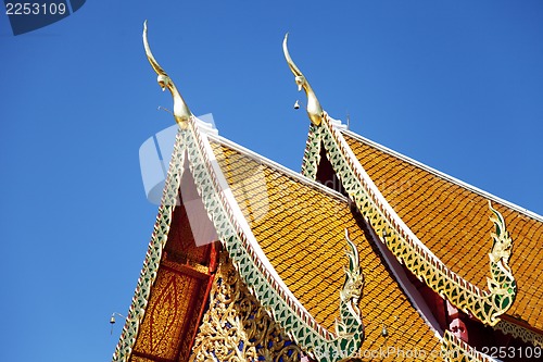 Image of Thai temple in Chiang Mai