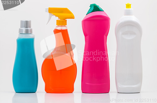 Image of Household Cleaning Bottles 01-Blank