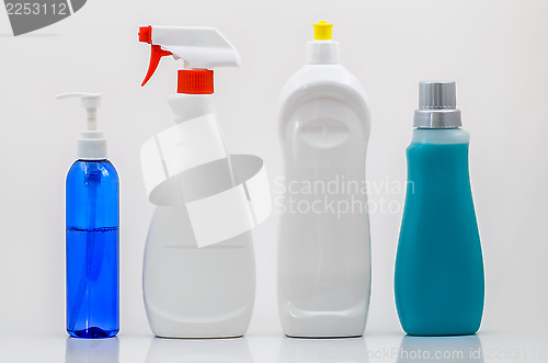 Image of Household Cleaning Bottles 02-Blank