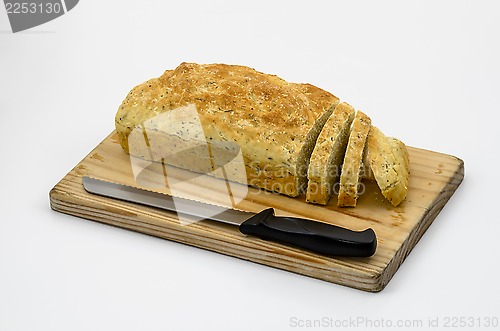 Image of Soda Bread  Sliced 01-Board