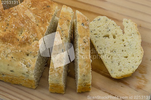 Image of Soda Bread  Sliced 02-Close Up