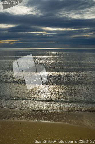 Image of Cloudscape on a beach