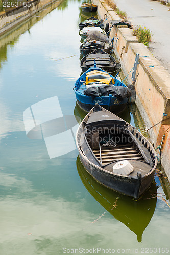 Image of Traditional fishing boats