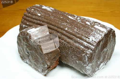 Image of chocolate yulelog