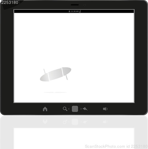 Image of computer tablet pc